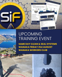 SiF Approved Applicator Training – Wanaka, Friday 21st August